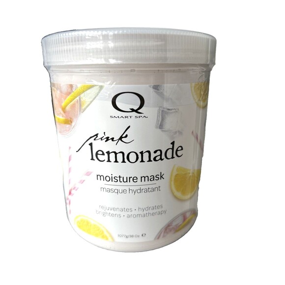QTICA Smart Spa Pink Lemon Lemonade Moisture Mask Hands & Feet XL Sz 38oz  NEW - Picture 3 of 5